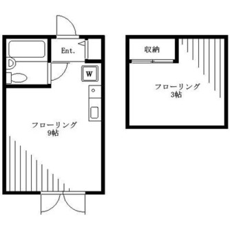 東京都練馬区旭丘２丁目 賃貸アパート 1R