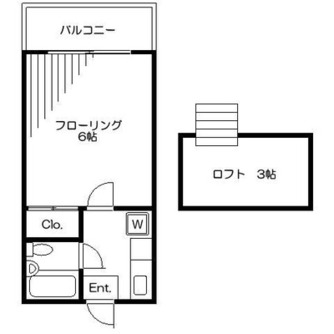 東京都板橋区成増３丁目 賃貸アパート 1K