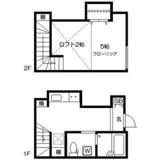東京都練馬区桜台５丁目 賃貸アパート 1K