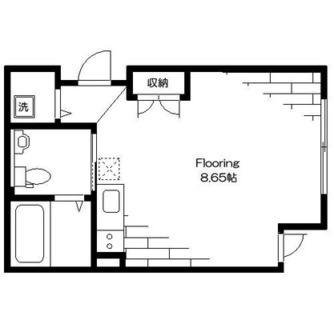 東京都豊島区目白２丁目 賃貸マンション 1R