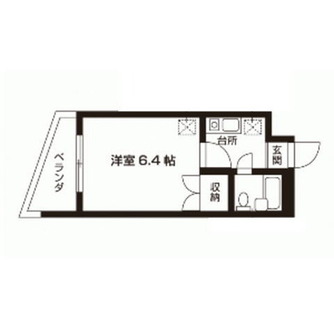 東京都板橋区加賀２丁目エ 賃貸マンション 1K