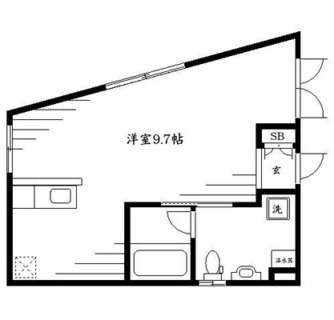 東京都北区滝野川７丁目 賃貸マンション 1R