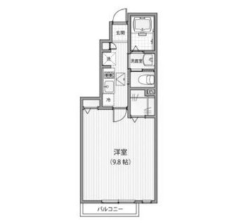 東京都豊島区千早２丁目 賃貸アパート 1K
