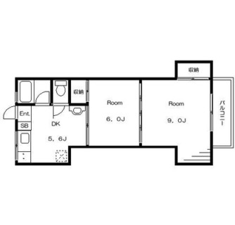 東京都新宿区神楽坂６丁目 賃貸マンション 2K