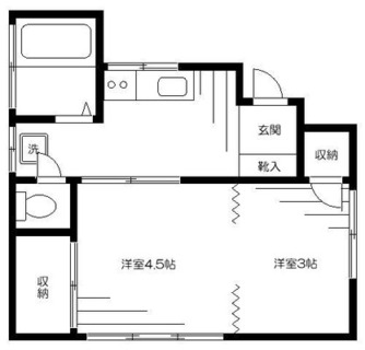 東京都北区志茂３丁目 賃貸アパート 1K