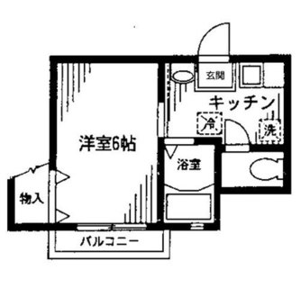 東京都北区上中里１丁目 賃貸アパート 1K