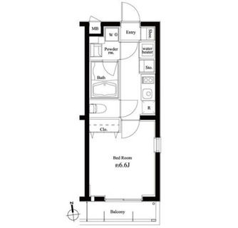 東京都板橋区蓮根３丁目 賃貸マンション 1K