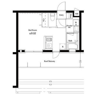 東京都板橋区蓮根３丁目 賃貸マンション 1R