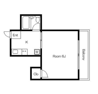 東京都豊島区池袋本町４丁目 賃貸マンション 1K