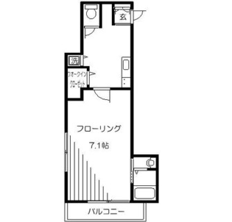東京都豊島区北大塚２丁目 賃貸マンション 1K