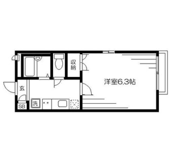 東京都板橋区大谷口上町 賃貸アパート 1K