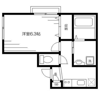 東京都板橋区大谷口上町 賃貸アパート 1K