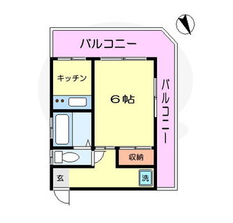 東京都台東区根岸２丁目 賃貸マンション 1K