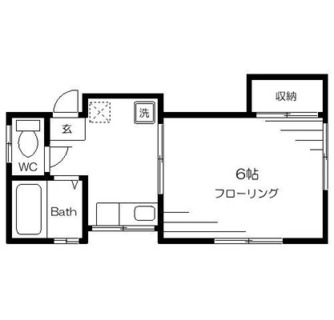 東京都北区田端新町３丁目 賃貸アパート 1K
