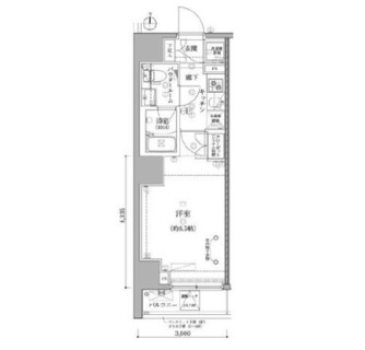 東京都荒川区日暮里４丁目 賃貸マンション 1K