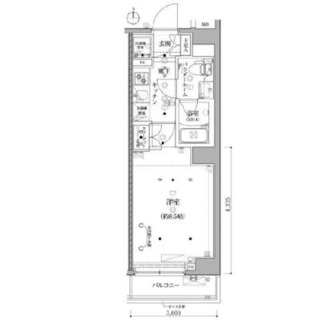 東京都荒川区日暮里４丁目 賃貸マンション 1K