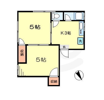 東京都台東区根岸２丁目 賃貸マンション 2K