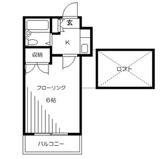 東京都足立区中川１丁目 賃貸アパート 1K