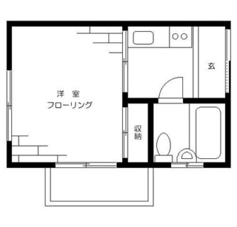 東京都豊島区南大塚２丁目 賃貸アパート 1K