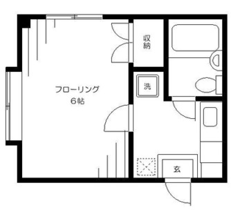 東京都豊島区目白２丁目 賃貸マンション 1K