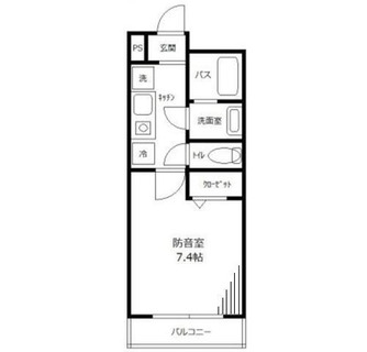 東京都板橋区赤塚新町３丁目 賃貸マンション 1K