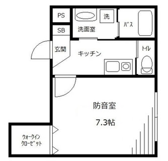 東京都板橋区赤塚新町３丁目 賃貸マンション 1K