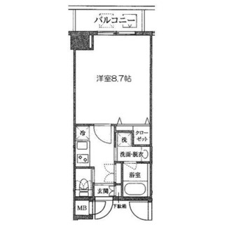 東京都豊島区池袋４丁目 賃貸マンション 1K