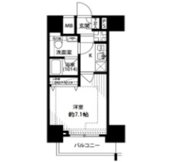 東京都足立区千住中居町 賃貸マンション 1K