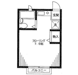 東京都新宿区弁天町 賃貸アパート 1R