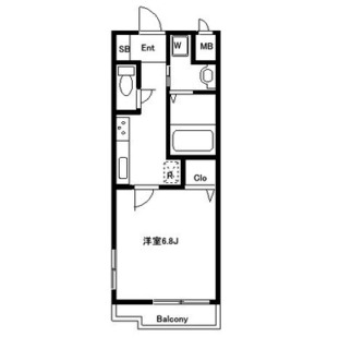 東京都板橋区板橋１丁目 賃貸マンション 1K