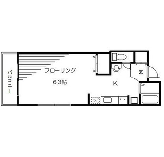東京都北区赤羽２丁目 賃貸マンション 1K