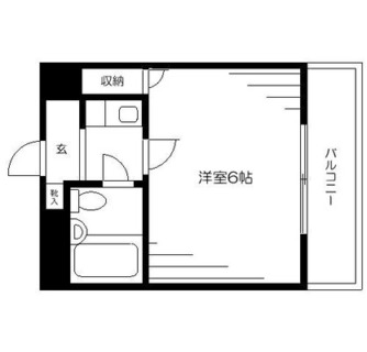 東京都新宿区榎町 賃貸マンション 1K