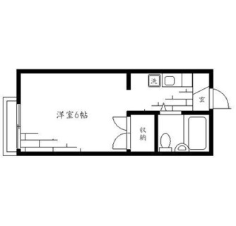 東京都中野区松が丘２丁目 賃貸アパート 1K