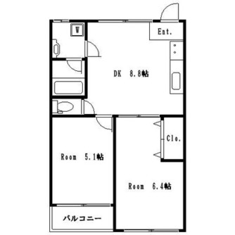 東京都北区田端４丁目 賃貸マンション 2LDK