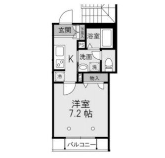 東京都練馬区北町１丁目 賃貸マンション 1K