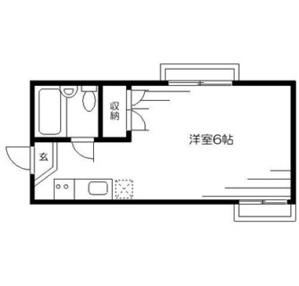 東京都新宿区下落合３丁目 賃貸アパート 1R