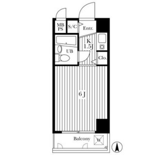 東京都杉並区和田３丁目 賃貸マンション 1K