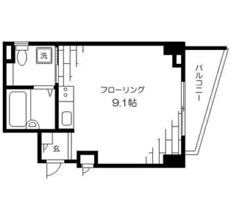 東京都豊島区高田１丁目 賃貸マンション 1R