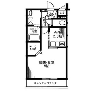 東京都豊島区千川１丁目 賃貸マンション 1K