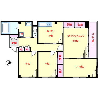 東京都板橋区仲宿 賃貸マンション 3LDK