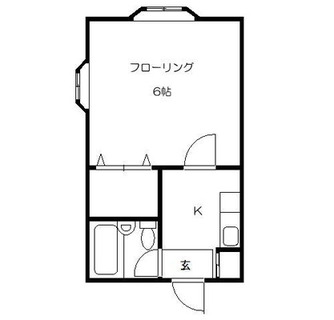 東京都豊島区西池袋２丁目 賃貸マンション 1K