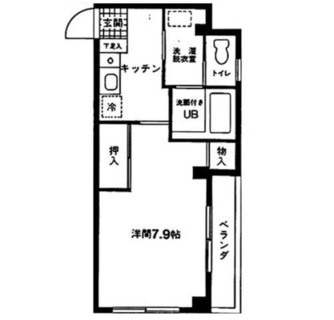 東京都足立区本木北町 賃貸マンション 1K