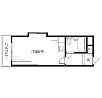 東京都足立区中川２丁目 賃貸マンション 1R