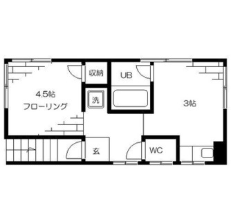 東京都北区滝野川５丁目 賃貸アパート 1K