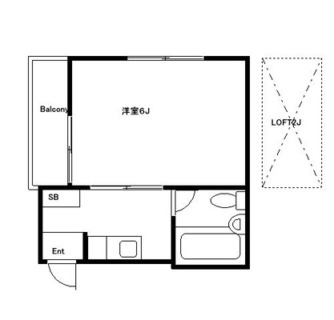 東京都北区東田端２丁目 賃貸アパート 1K