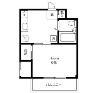 東京都板橋区板橋２丁目 賃貸マンション 1K