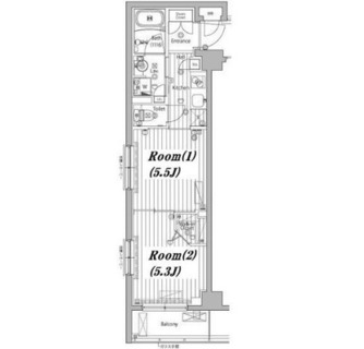 東京都板橋区富士見町 賃貸マンション 2K