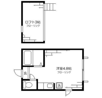 東京都北区上十条５丁目 賃貸アパート 1R