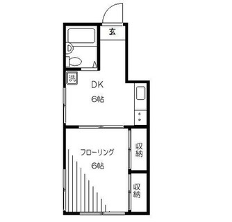 東京都北区岸町１丁目 賃貸アパート 1DK