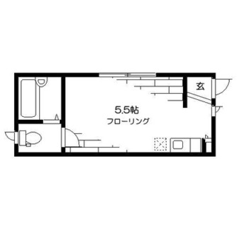 東京都北区中里３丁目 賃貸アパート 1R